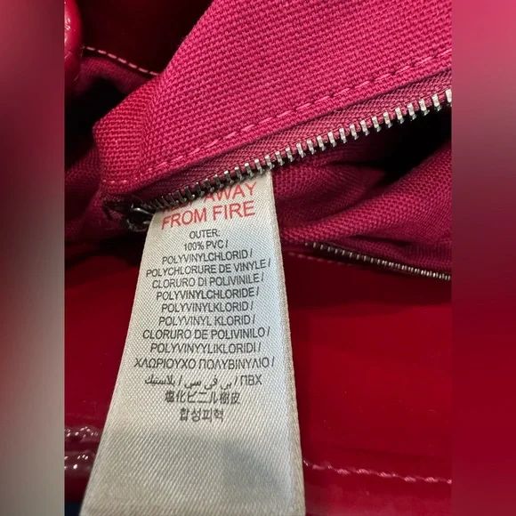 AUTHENTIC Burberry Raspberry Gradient Supernova Check Tote - Picture 12 of 16